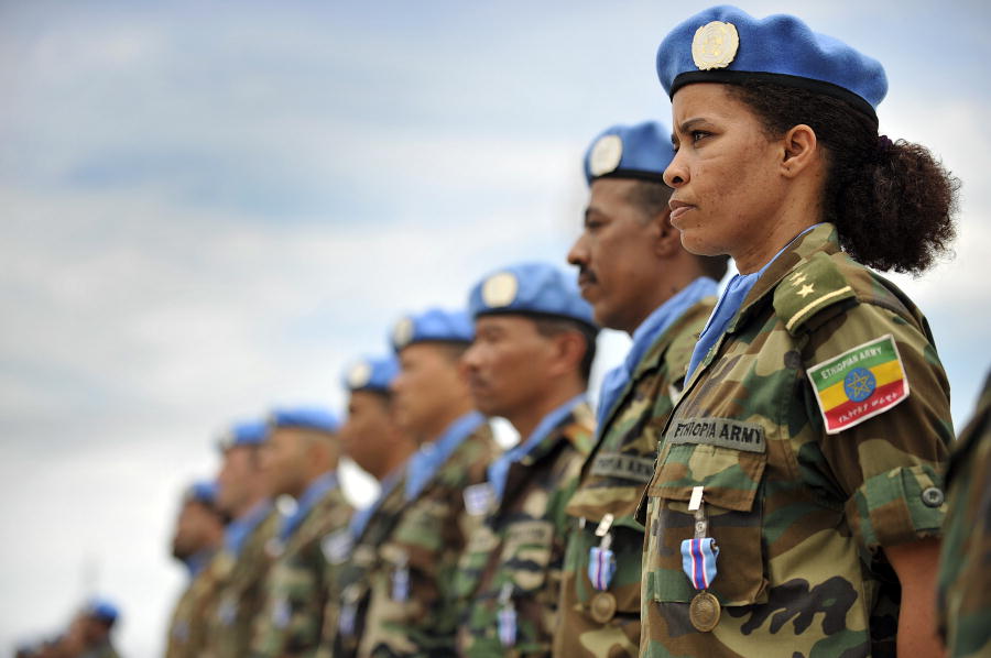 Etiopian soldiers