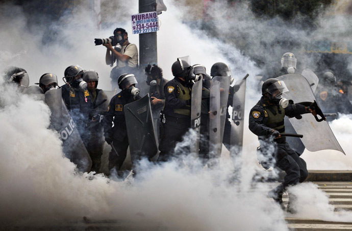Proteste Lima