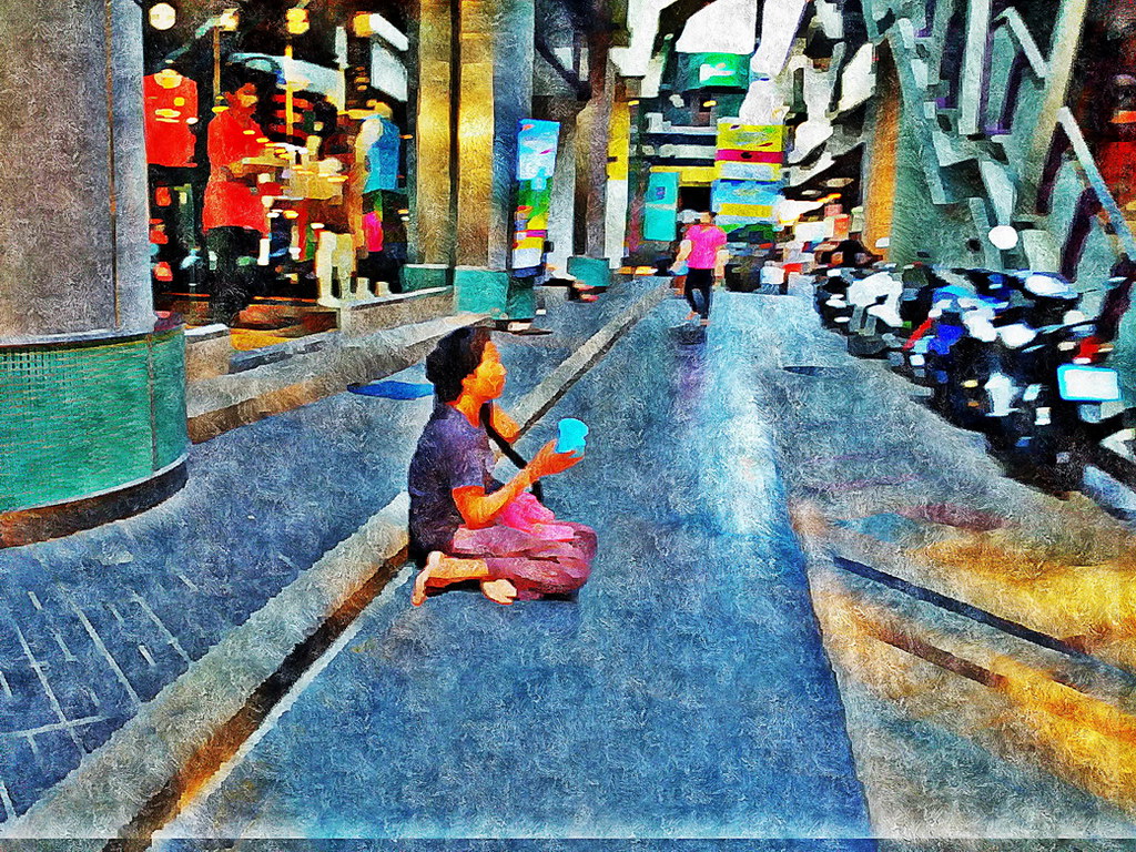 povertà arte