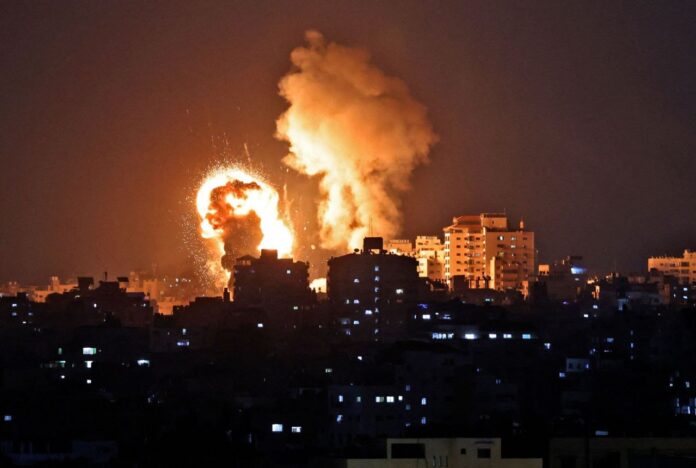 bombe israeliane su Gaza 11.05.2021