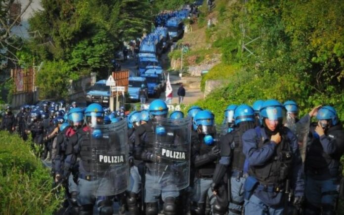 polizia tav