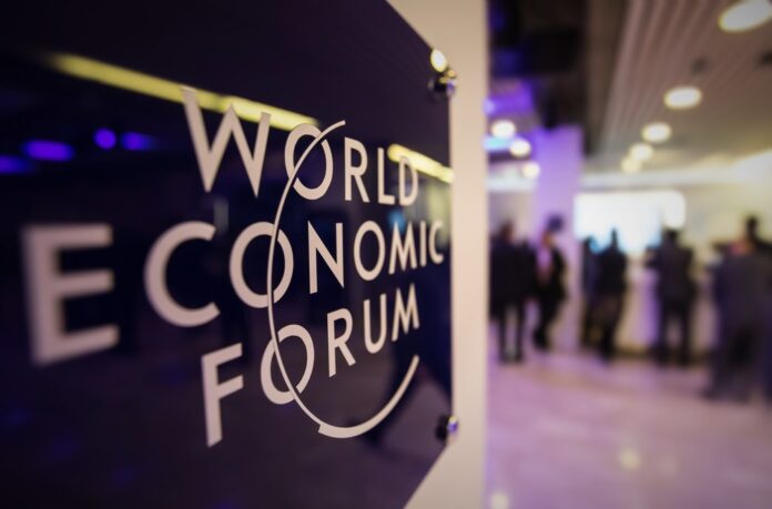 Davos,,Switzerland,-,Jan,19,,2017:,Emblem,Of,The,World