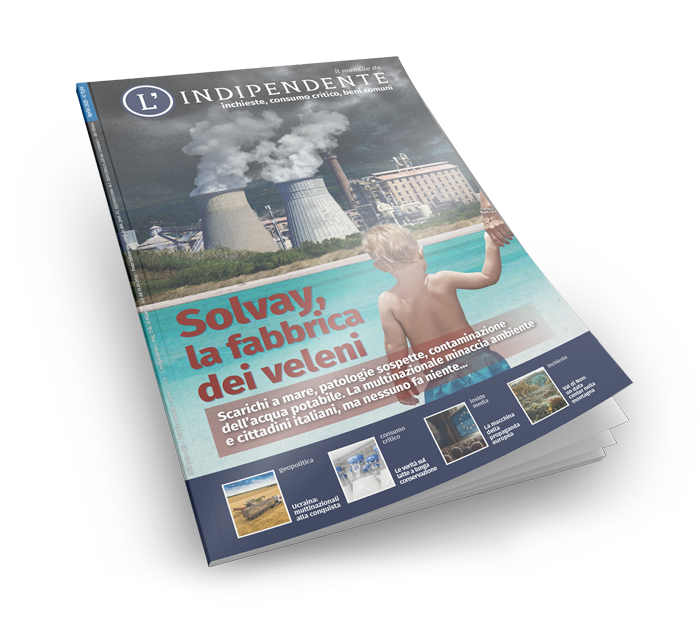 Copertina aprile 2025 - Solvay la fabbrica dei veleni