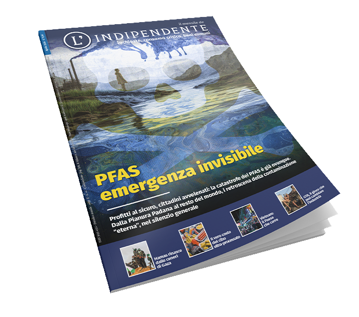 Copertina aprile 2026 - PFAS emergenza invisibile