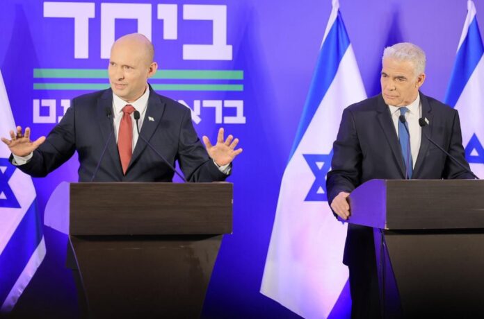 Nafatali Bennett Yair Lapid