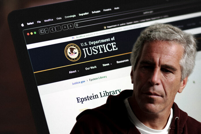 dipartimento di giustizia Epstein