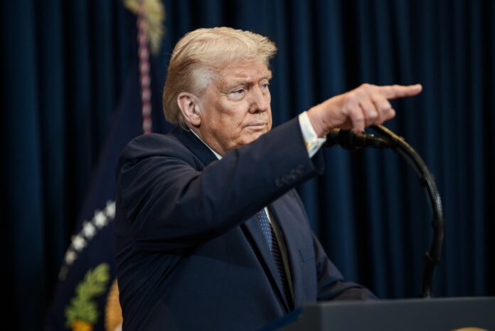 President,Donald,J.,Trump,Delivers,Remarks,At,A,Press,Conference,
