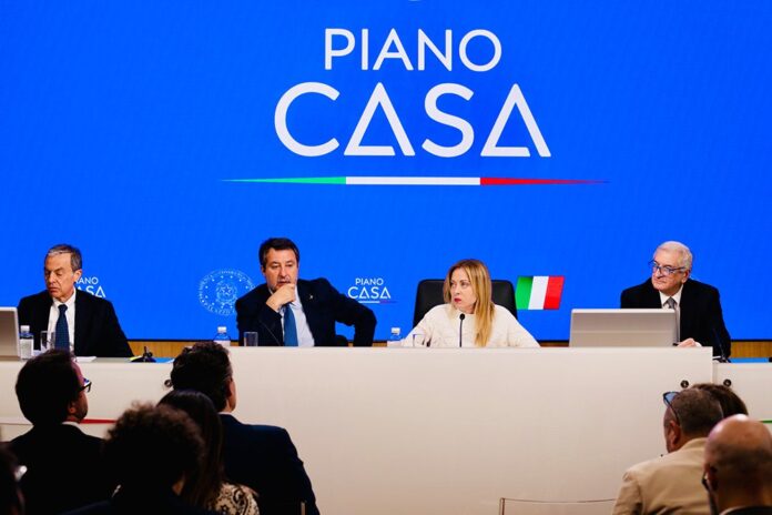 piano casa governo meloni
