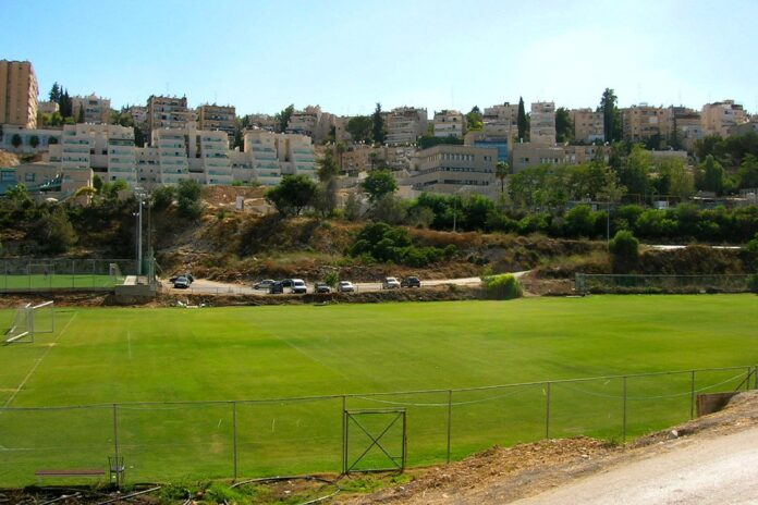 israele campi calcio colonie