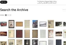 La Palestina crea un archivio digitale per salvare la sua storia dalla distruzione archivio della storia palestinese